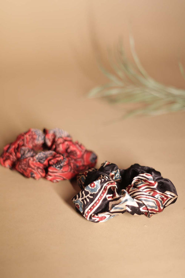 Modal Silk Scrunchie | Set of 2