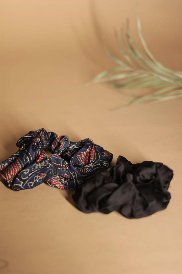 Modal Silk Scrunchie | Set of 2