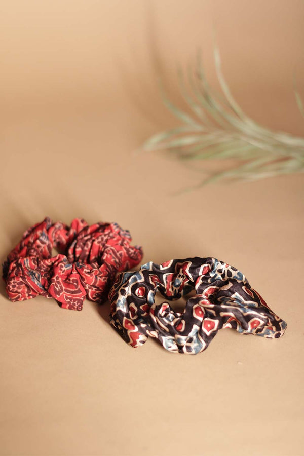 Modal Silk Scrunchie | Set of 2