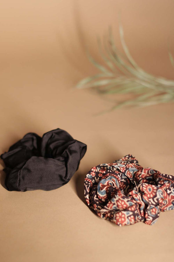 Modal Silk Scrunchie | Set of 2