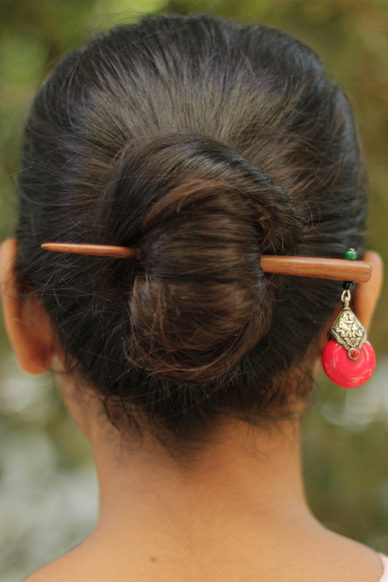 Choekyi | Tibetan Juda Stick | Red