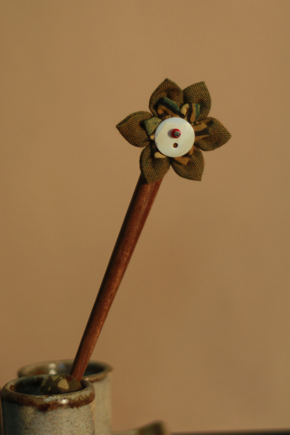 Anokhi | Juda Stick | Green Flower