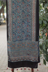 Antara | Modal Silk Ajrakh Stole