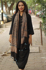 Antara | Modal Silk Ajrakh Stole