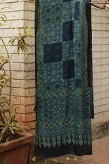 Antara | Ajrakh Modal Silk Stole