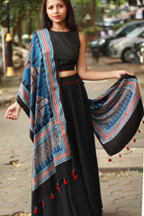 Antara | Modal Silk Stole | Multicoloured