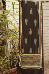 Antara | Ajrakh Modal Silk Stole