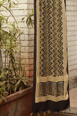 Antara | Ajrakh Modal Silk Stole