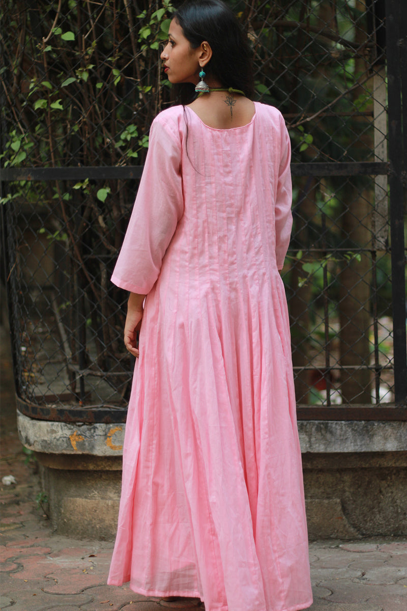 Alankrita | Chaaliskali Kurta | Dusk Pink
