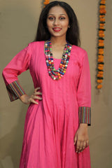 Alankrita | Chaaliskali  | Fuschia with Khunn Details