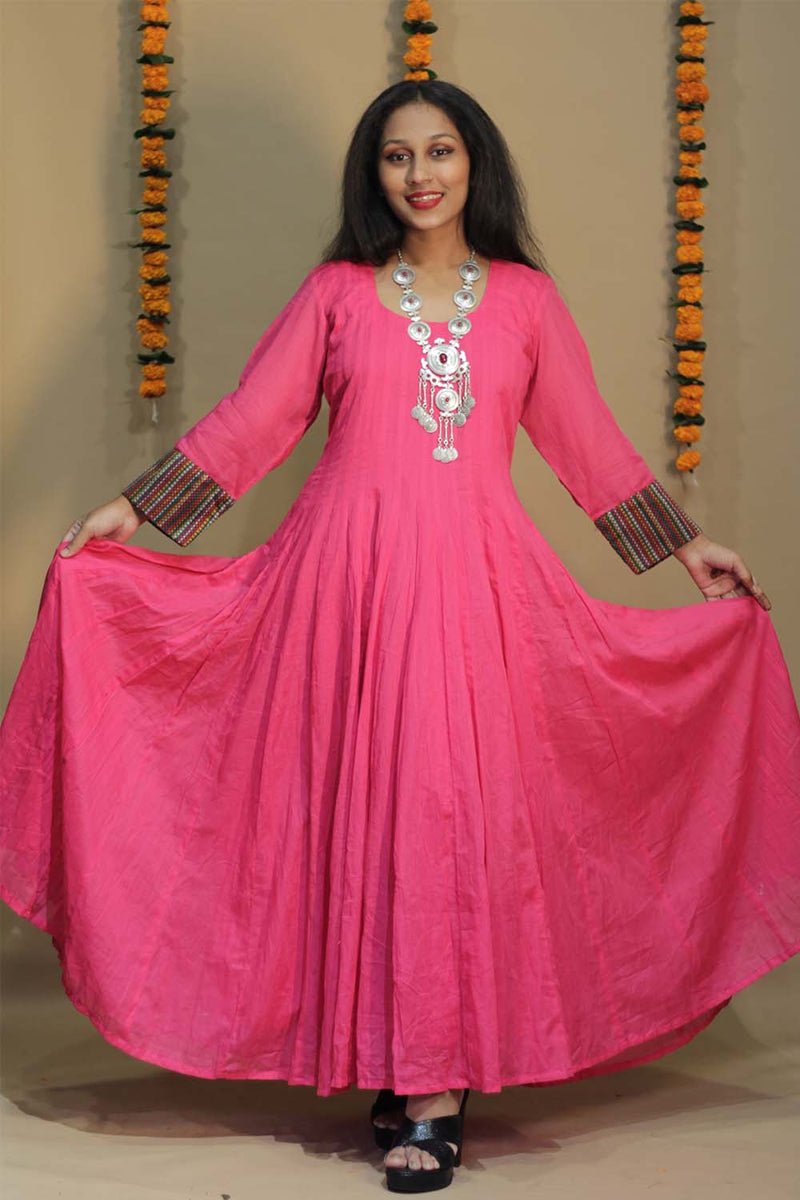 Alankrita | Chaaliskali  | Fuschia with Khunn Details