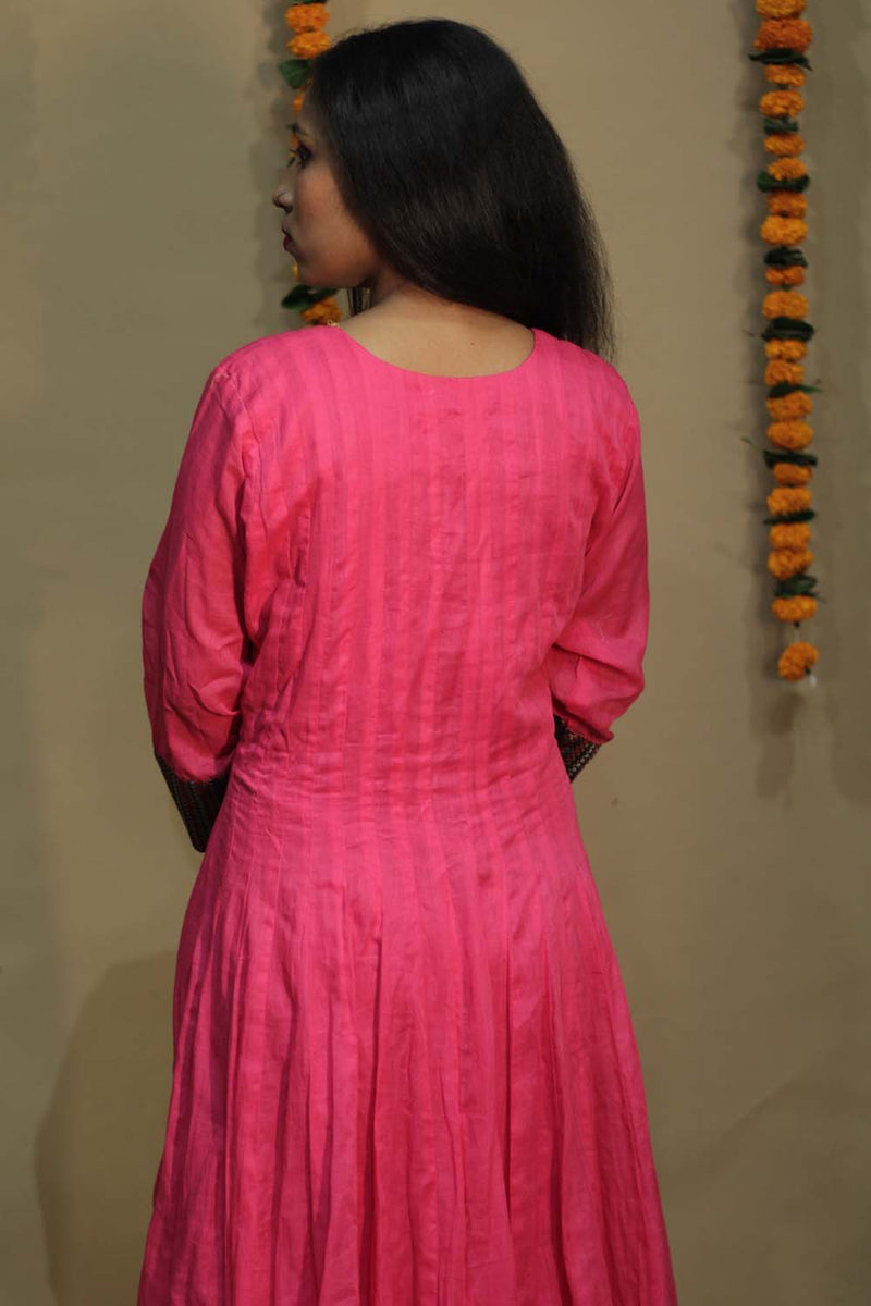 Alankrita | Chaaliskali  | Fuschia with Khunn Details