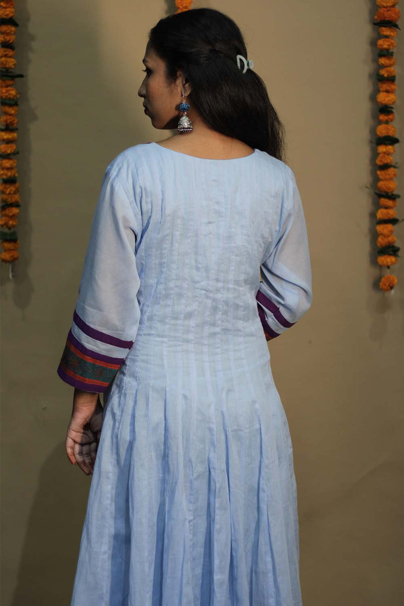 Alankrita | Chaaliskali  | Banarasi Yoke in Lilac