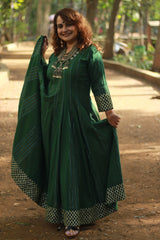 Alankrita | Chaaliskali Kurta | Green