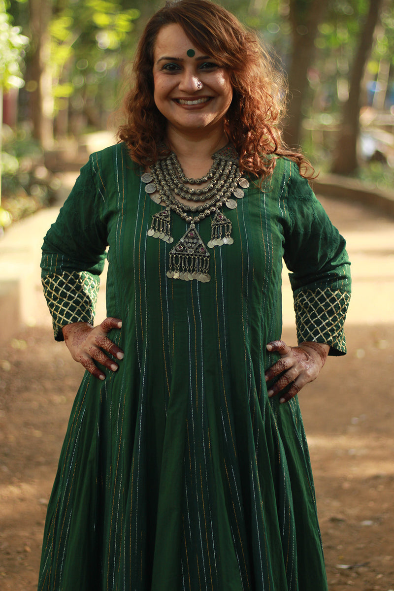 Alankrita | Chaaliskali Kurta | Green