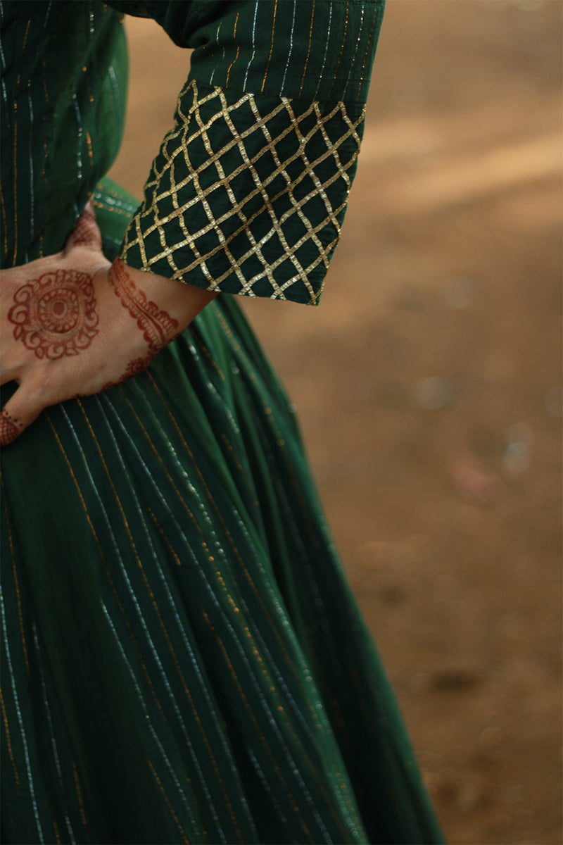 Alankrita | Chaaliskali Kurta | Green