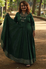 Alankrita | Chaaliskali Kurta | Green