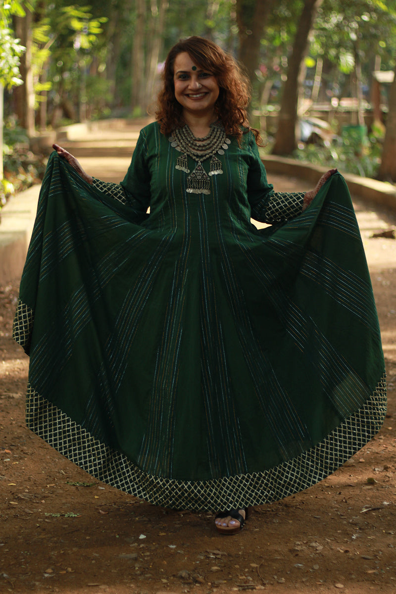 Alankrita | Chaaliskali Kurta | Green