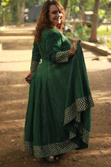 Alankrita | Chaaliskali Kurta | Green