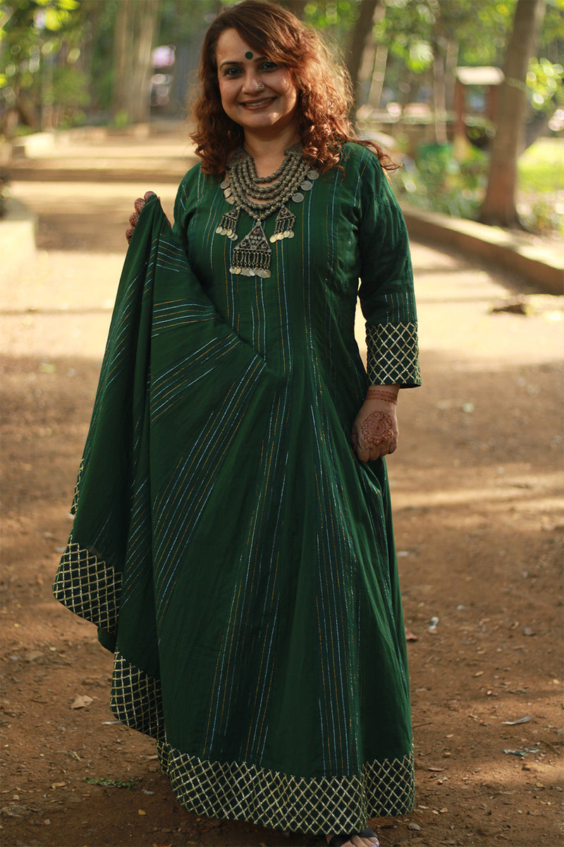 Alankrita | Chaaliskali Kurta | Green