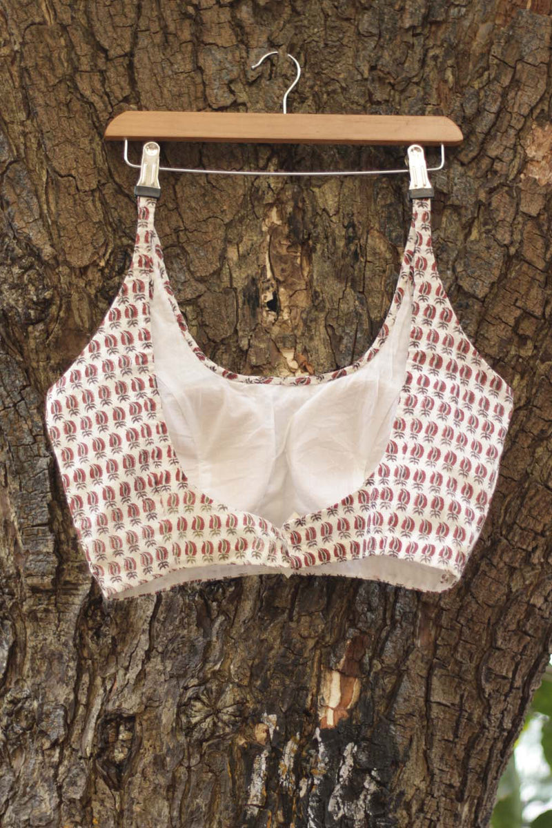 Sanganeri Blanca Cotton Blouse