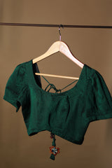 Morpankhi | Khunn Blouse | Green
