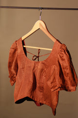 Morpankhi | Khunn Blouse | Rust