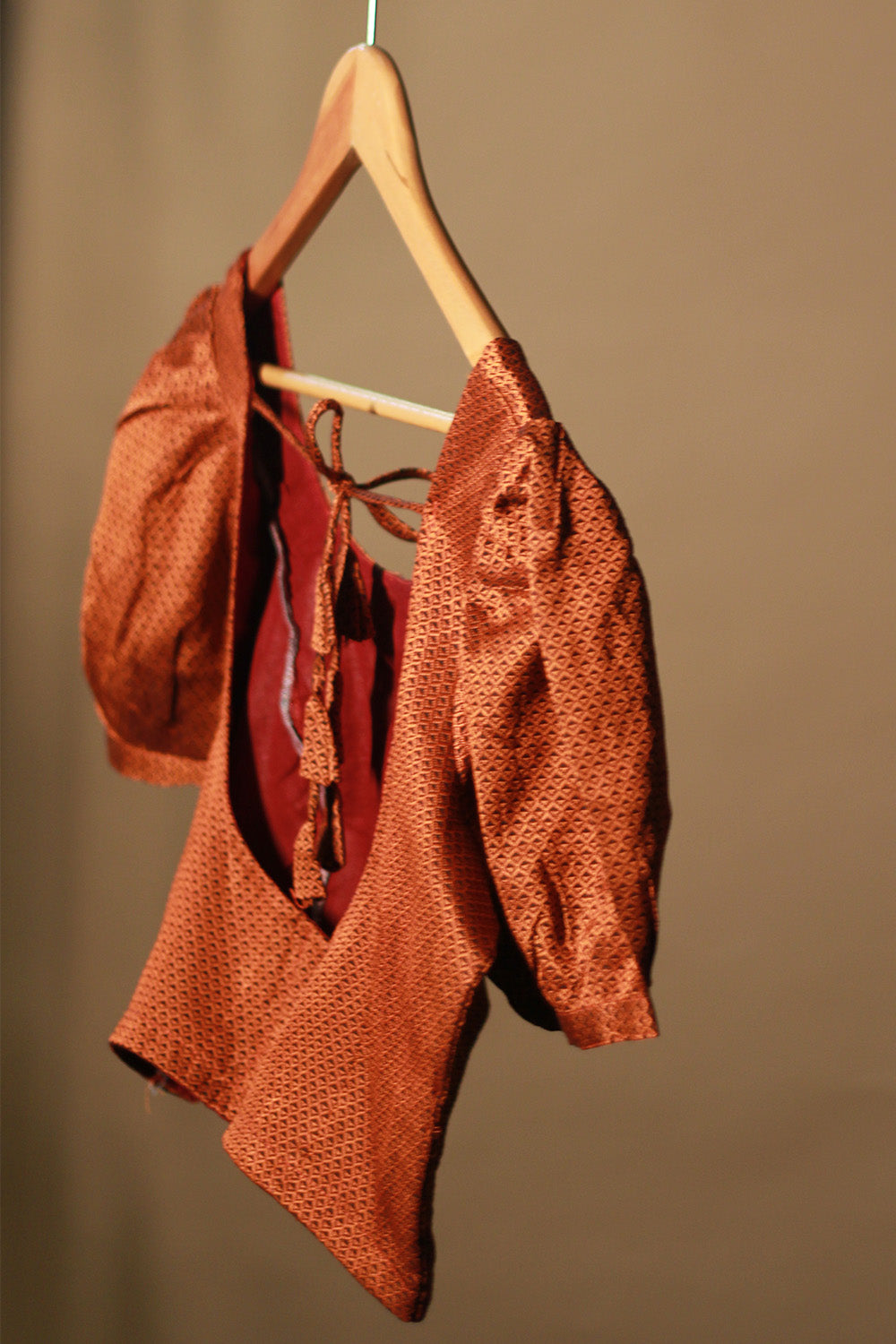 Morpankhi | Khunn Blouse | Rust