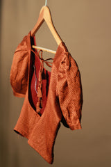 Morpankhi | Khunn Blouse | Rust
