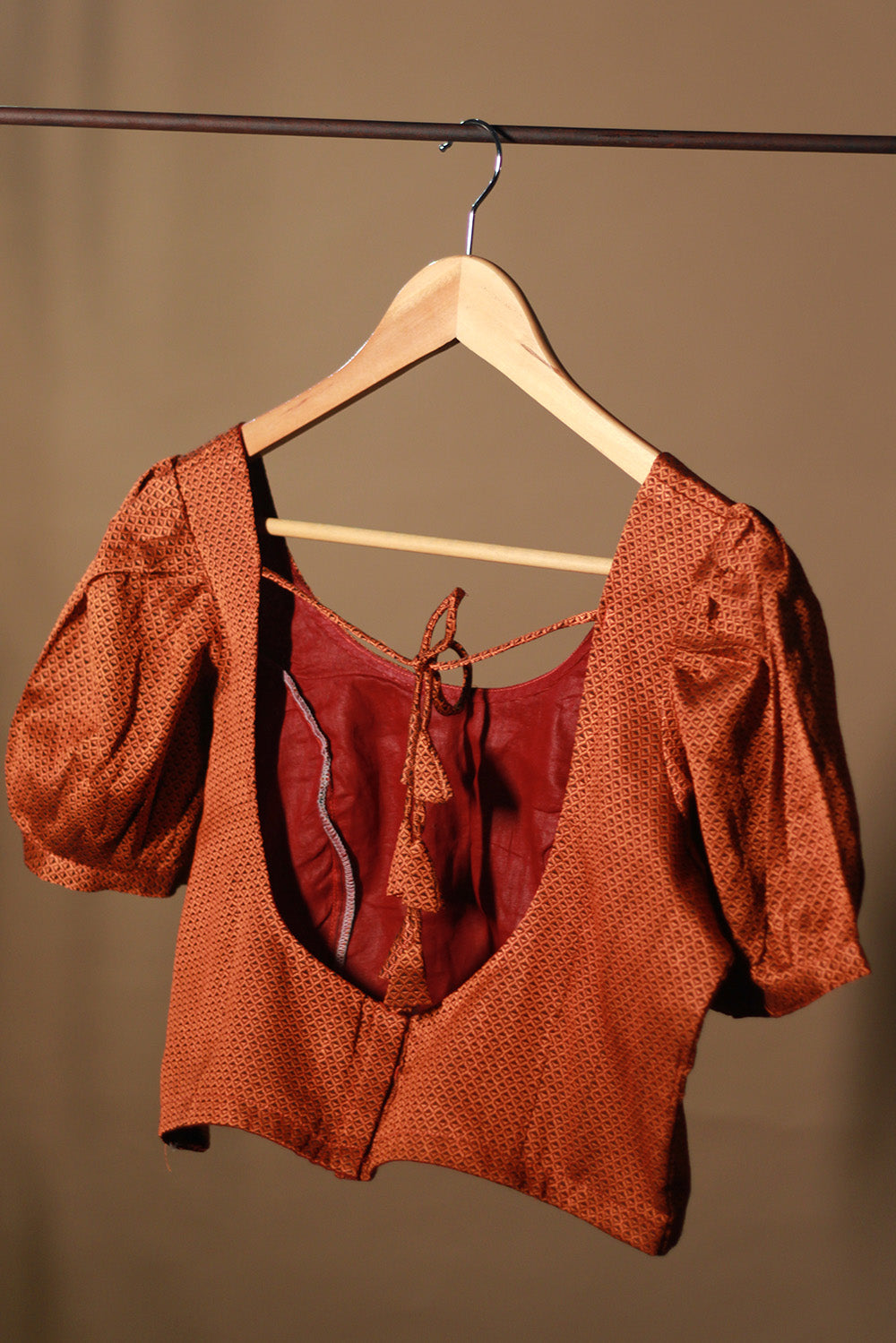 Morpankhi | Khunn Blouse | Rust