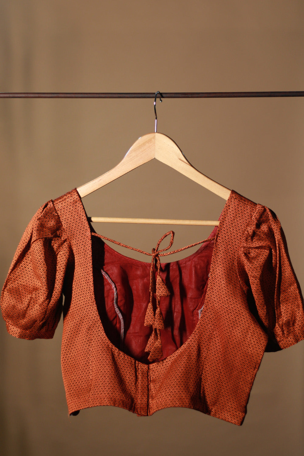 Morpankhi | Khunn Blouse | Rust