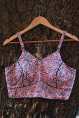 Tarangini | Spaghetti Blouse | Pink Sanganeri