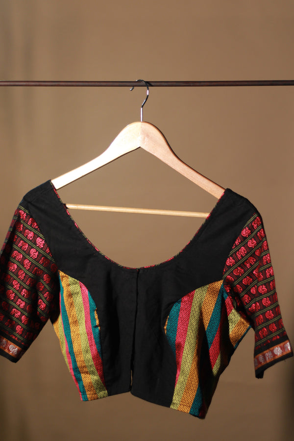 Khunn Blouse | Black Mutlicolour