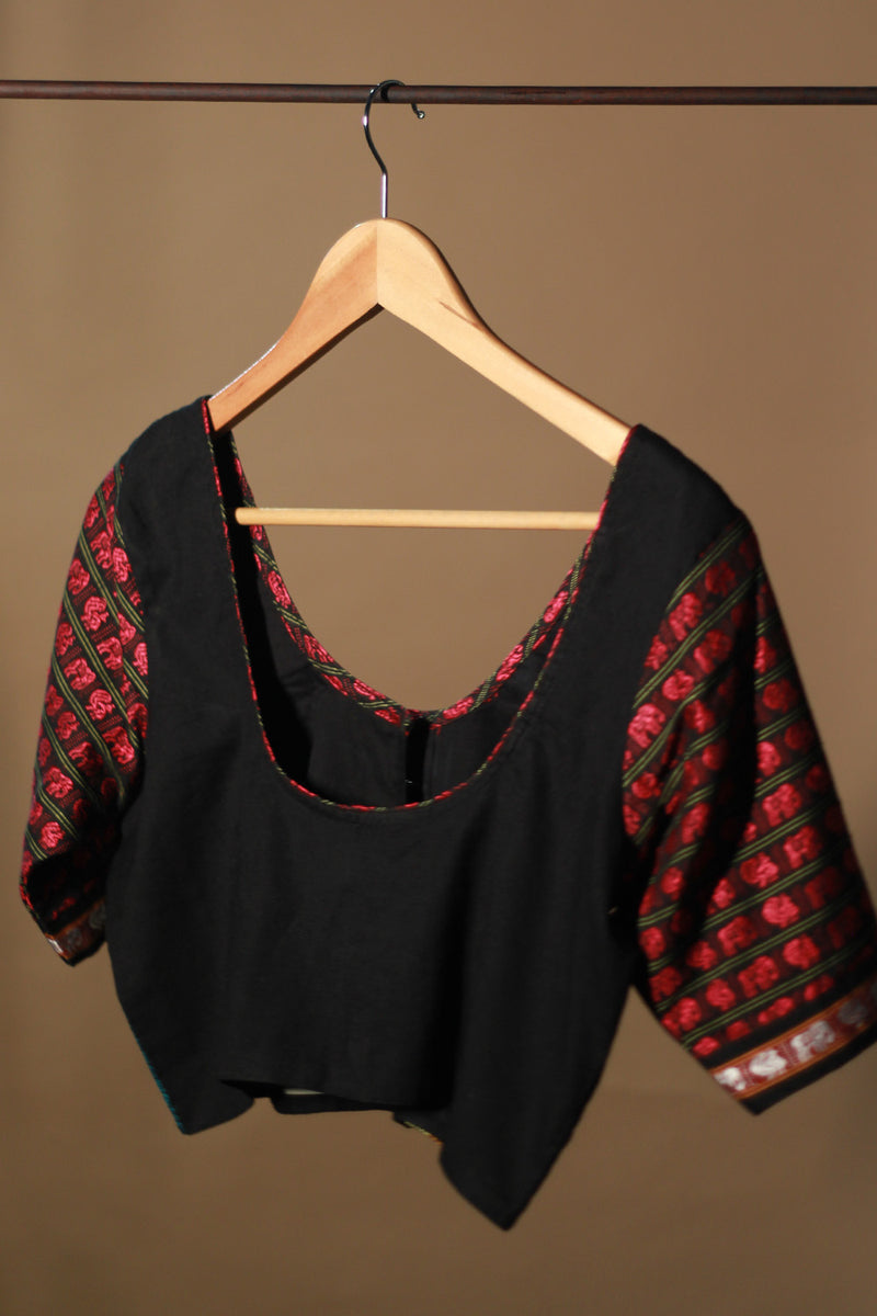 Khunn Blouse | Black Mutlicolour