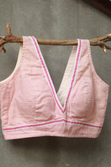 Sleeveless Blouse | Patteda Anchu | Blush