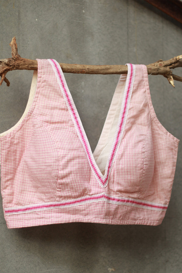 Sleeveless Blouse | Patteda Anchu | Blush