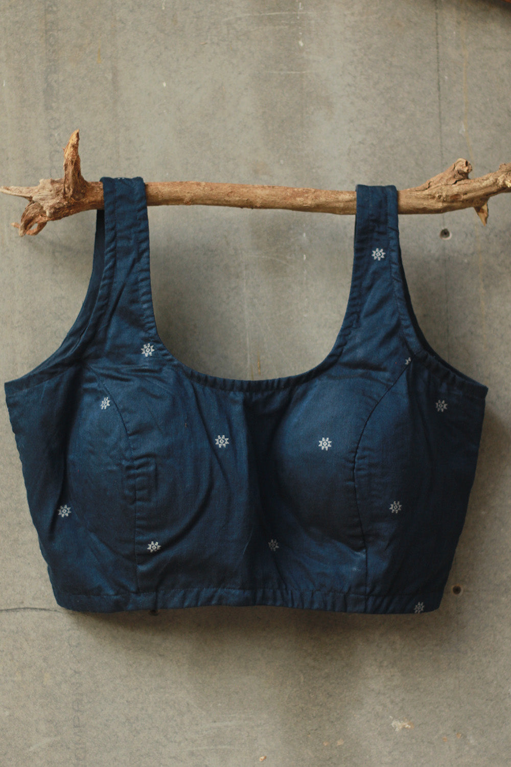 Sleeveless Blouse | Deep Blue
