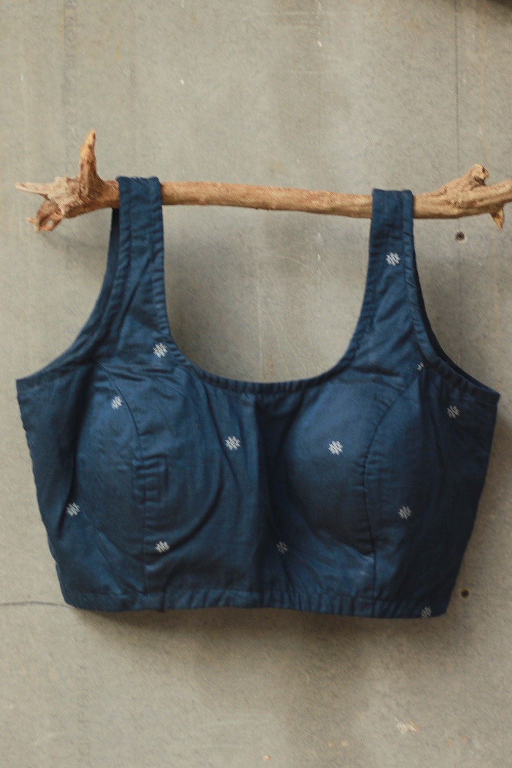 Sleeveless Blouse | Deep Blue