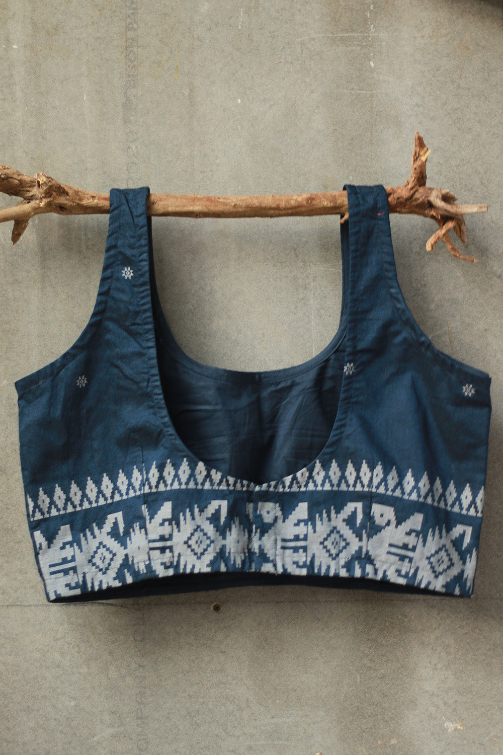 Sleeveless Blouse | Deep Blue