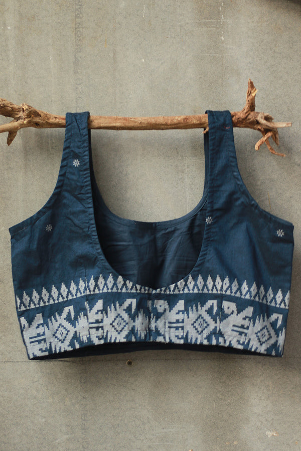 Sleeveless Blouse | Deep Blue