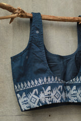 Sleeveless Blouse | Deep Blue