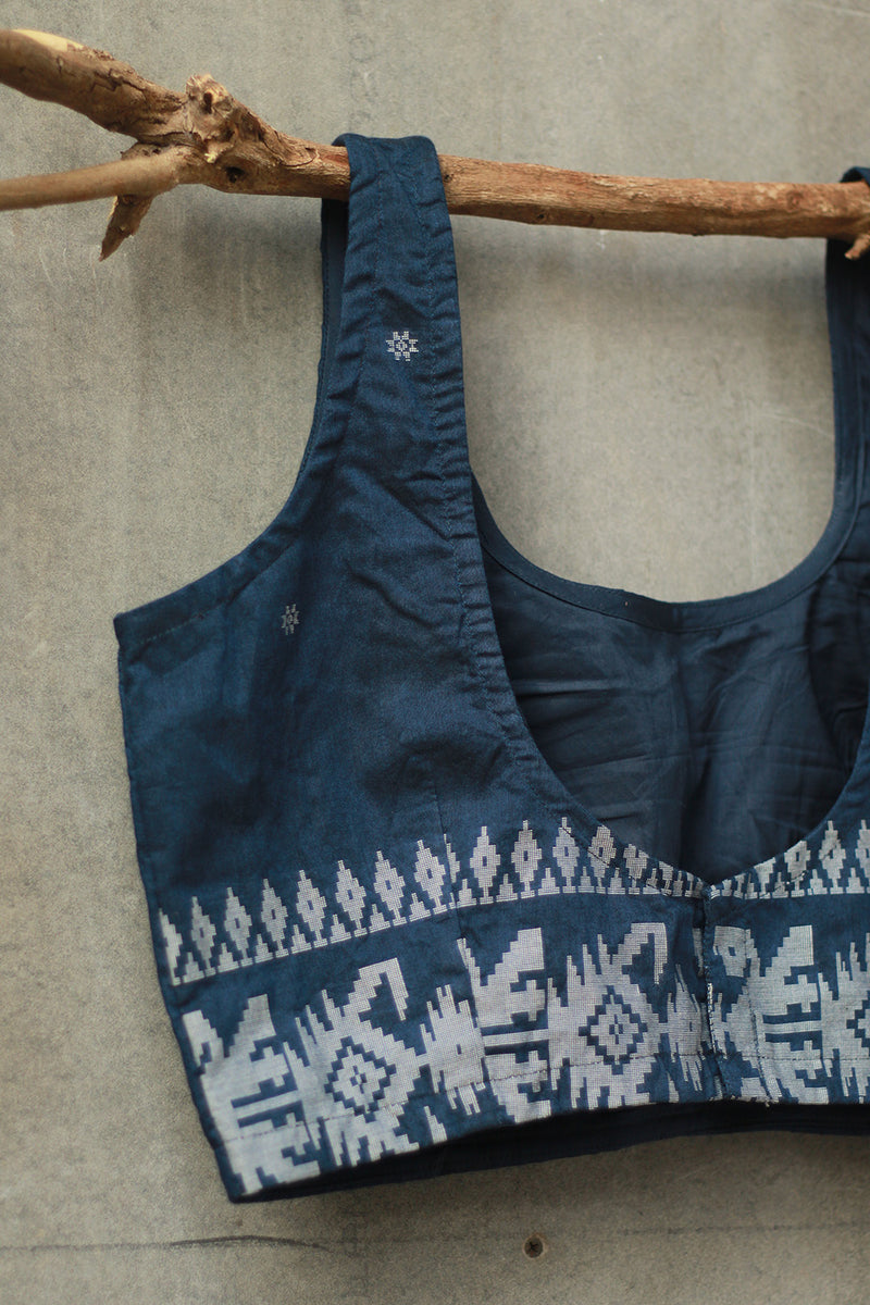 Sleeveless Blouse | Deep Blue