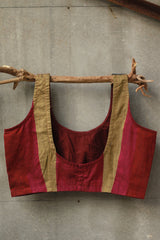 Sleeveless Blouse | Rouge & Mustard