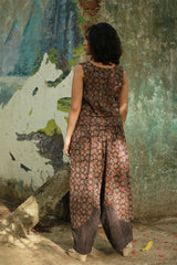 Musafir | Balloon Pants | Noir Universe Ajrakh