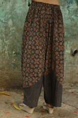 Musafir | Balloon Pants | Noir Universe Ajrakh
