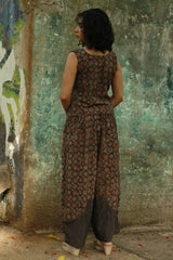 Musafir | Balloon Pants | Noir Universe Ajrakh