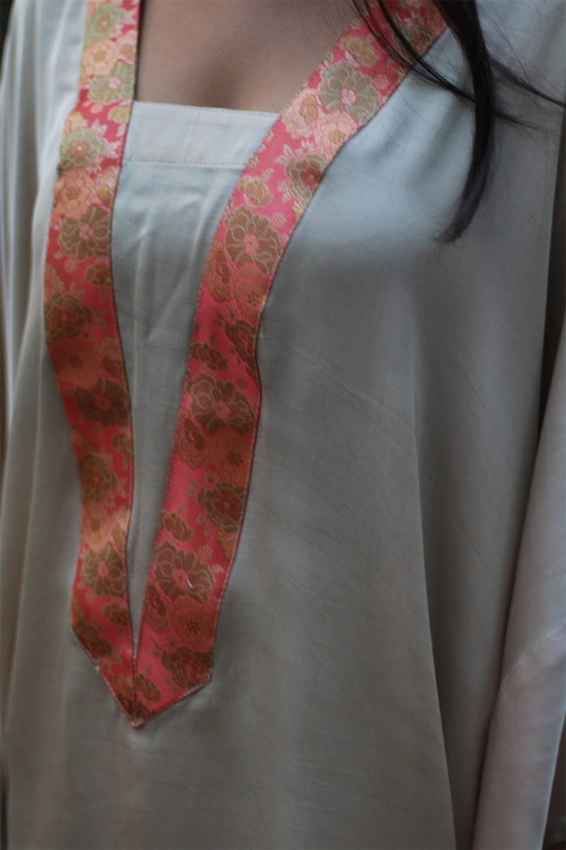 Modal Silk Co-Ord Set | Ivory