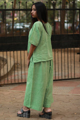 Kala Cotton Co-Ord Set | Lime
