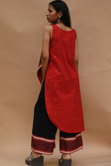Raaya | Tapered Co-ord Set | Red Black
