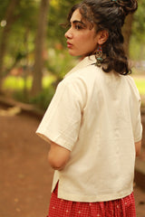 Dhoop - Chhaon | Cotton Shirt | Ivory